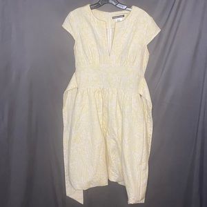 Adorable bubble skirt tie back dress